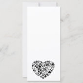 犬の足、子犬の手、動物の手、ハート、ペット (正面)