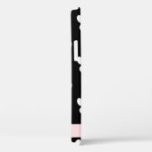 犬の足、白い手、ピンクのハート、あなたの名前 Case-Mate iPhoneケース (裏面 / 右)