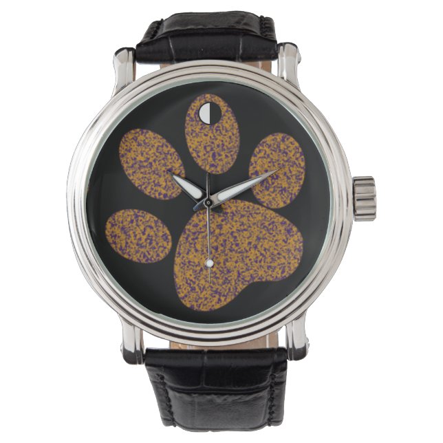 犬の足 腕時計 (正面)