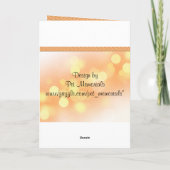 犬の追悼放送 – ペットの死 案内状 (裏面)