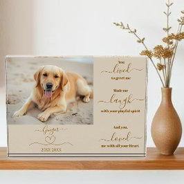 犬の追悼 –  フォトブロック