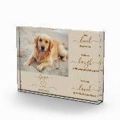 犬の追悼 – フォトブロック (右)