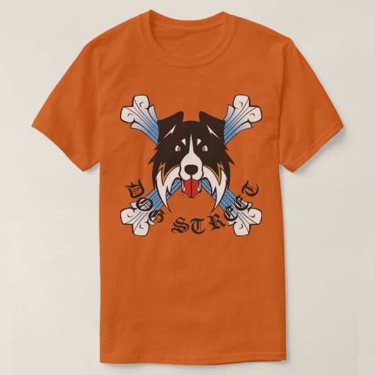 犬の通りバーザバウンサー Tシャツ (デザイン正面)