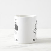 犬の遊コンピュータゲーム コーヒーマグカップ (中央)