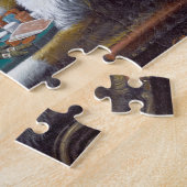 犬の遊トランプのポーカーカシアス・マルセラス・クーリッジ1894 ジグソーパズル (側面)