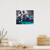 犬の遊プールのポスター ポスター (キッチン)