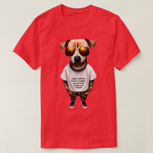 犬の運動療法 Tシャツ (デザイン正面)