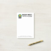 犬の運送業カスタム務 ポストイット (デスク上)