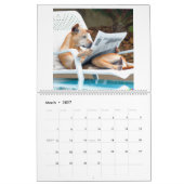 犬の違う写真と読カレンダー カレンダー (3月 2027)