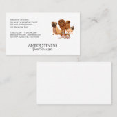 犬の集団 名刺 (正面/裏面)