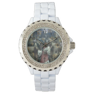 犬の電車の時計 腕時計