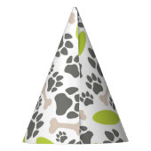 犬の面白い名言 誕生日パーティ パーティーハット (裏面)