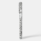 犬の頭の柄の電話ケース Case-Mate iPhoneケース (裏面 / 左)