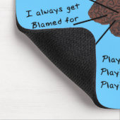 犬の頭脳の地図書 マウスパッド (コーナー)