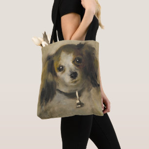 犬の頭部、1870年(キャンバスの油) トートバッグ