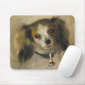 犬の頭部、1870年(キャンバスの油) マウスパッド (マウス)