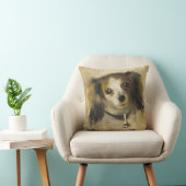 犬の頭、オーギュスト・ルノアール・アート クッション (椅子)