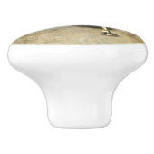 犬の頭、オーギュスト・ルノアール・アート セラミックノブ (側面)