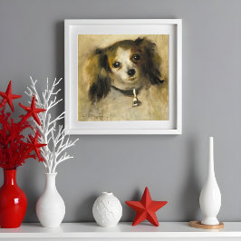 犬の頭、オーギュスト・ルノアール・アート ポスター