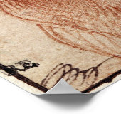 犬の頭 ポスター (角)