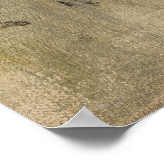 犬の頭, 1870 (キャンバス上の油) ポスター (角)