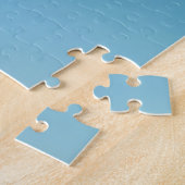 犬の顔が飛んでいる空を飛ぶときおもしろい ジグソーパズル (側面)