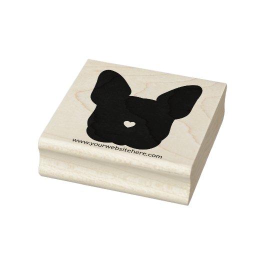 犬の顔 フレンチブルドッグ ラバースタンプ (スタンプ)