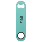 犬の飲み物たくさんのターコイズの速度の栓抜き スピード栓抜き (裏面)