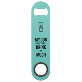 犬の飲み物たくさんのターコイズの速度の栓抜き スピード栓抜き