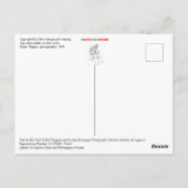 犬の首輪の吊り具 ポストカード (裏面)