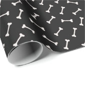犬の骨おもしろいデザイン愛犬家 ラッピングペーパー (ロールコーナー)