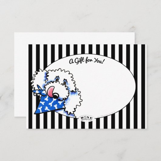 犬の骨が出た！Pet Bizギフトエンクロージャカード エンクロージャーカード (正面/裏面)