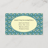 犬の骨と前足の名刺 名刺 (正面)