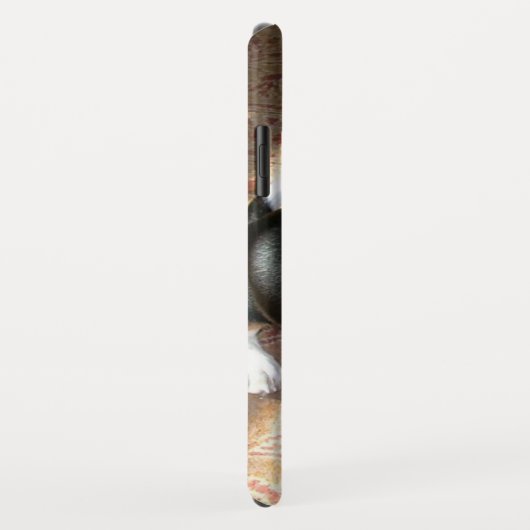 犬の骨のカスタム写真の名前がかわいい Case-Mate iPhoneケース (裏面/右)