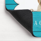 犬の骨のゴールデンレトリバー マウスパッド (コーナー)