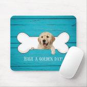 犬の骨のゴールデンレトリバー マウスパッド (マウス)