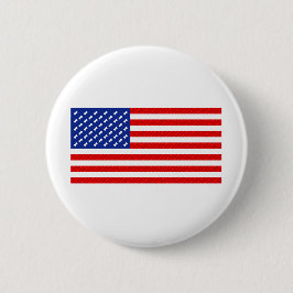 犬の骨の付いた旗 缶バッジ