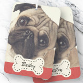 犬の骨の名前のペットの写真プレート車 カーエアーフレッシュナー