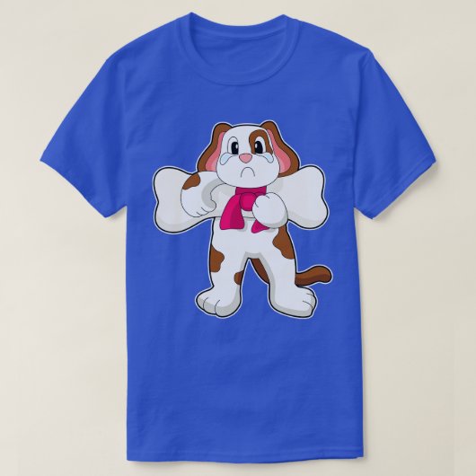 犬の骨の強さのトレーニング Tシャツ (デザイン正面)