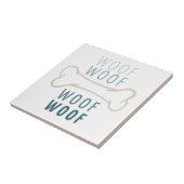 犬の骨の毛 タイル (側面)