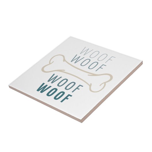 犬の骨の毛 タイル (側面)