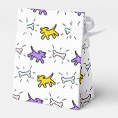 犬の骨グラフィティスタイル選択カラー優先ボックス1 フェイバーボックス (裏面サイド)