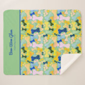 犬の骨ペットサービス シェルパブランケット (正面(横))