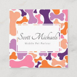 犬の骨ペットサービス スクエア名刺