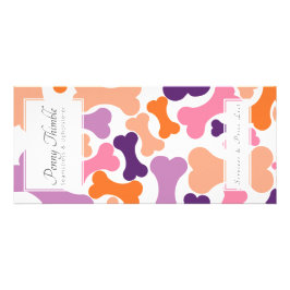 犬の骨ペットサービス ラックカード