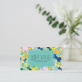 犬の骨ペットサービス 名刺 (スタンド正面)