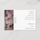 犬の骨ペットサービス 名刺 (裏面)