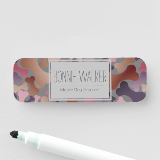 犬の骨ペットサービス 名札 (インサイチュ)