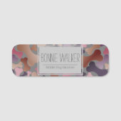 犬の骨ペットサービス 名札 (正面)