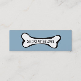 犬の骨ペットビジネス スキニー名刺